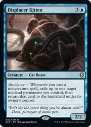 Displacer Kitten · 63 · Commander Legends: Battle for Baldur's Gate · Non-foil