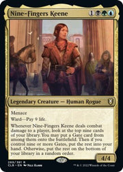Nine-Fingers Keene · 289 · Commander Legends: Battle for Baldur's Gate · Non-foil