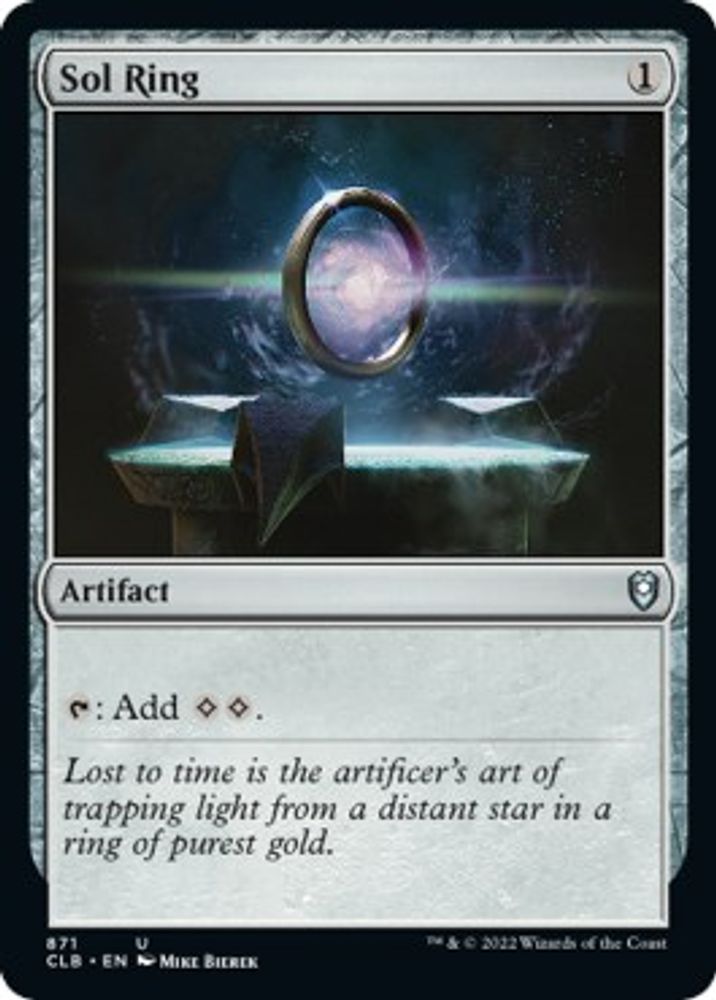 Sol Ring · 871 · CLB · Non-foil