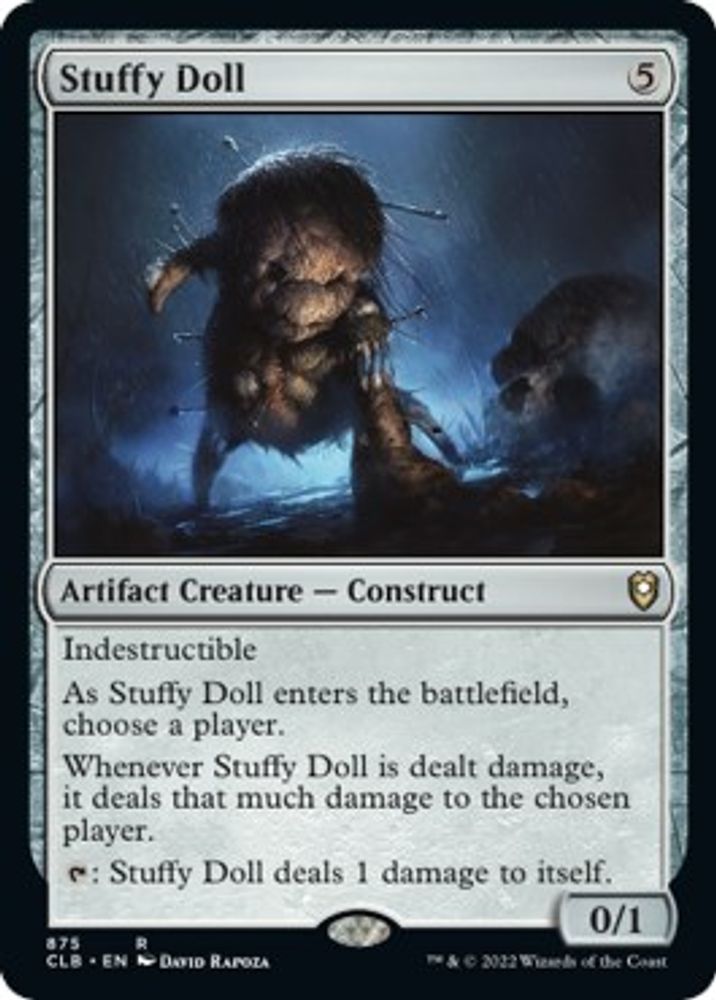Stuffy Doll · 875 · Commander Legends: Battle for Baldur's Gate · Non-foil