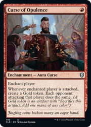 Curse of Opulence · 786 · CLB · Non-foil