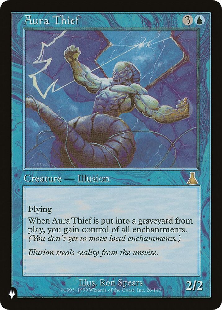 Aura Thief · 26/143 · PLST · Non-foil