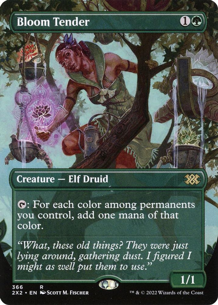 Bloom Tender (Borderless) · 366 · 2X2 · Non-foil