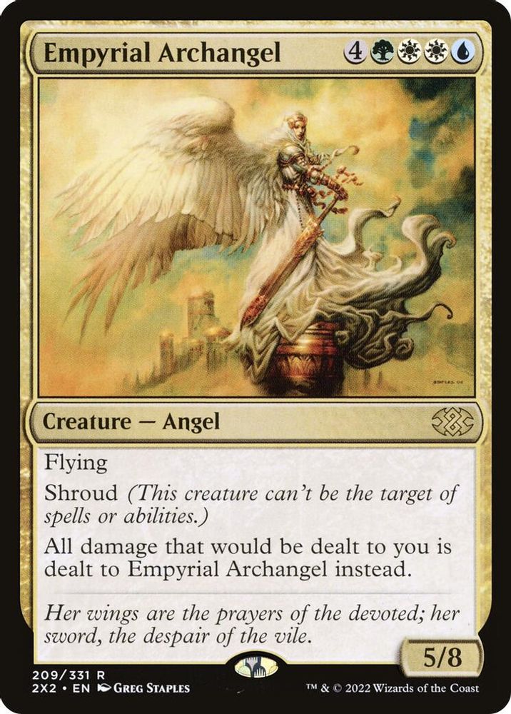 Empyrial Archangel · 209 · 2X2 · Non-foil
