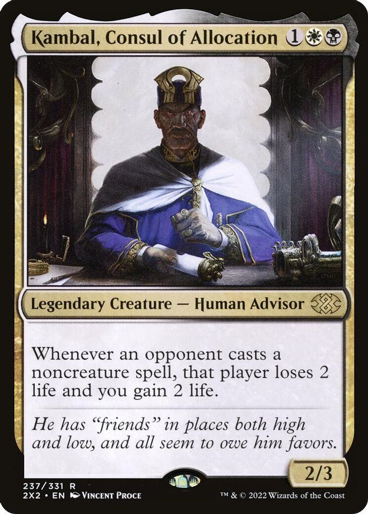 Kambal, Consul of Allocation · 237 · 2X2 · Non-foil