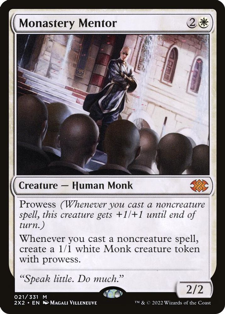 Monastery Mentor · 21 · 2X2 · Non-foil