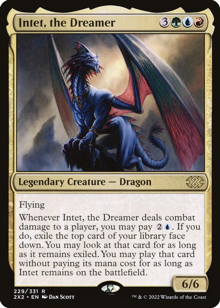 Intet, the Dreamer · 229 · Double Masters 2022 · Non-foil