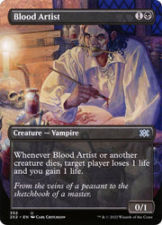 Blood Artist (Borderless) · 352 · 2X2 · Foil