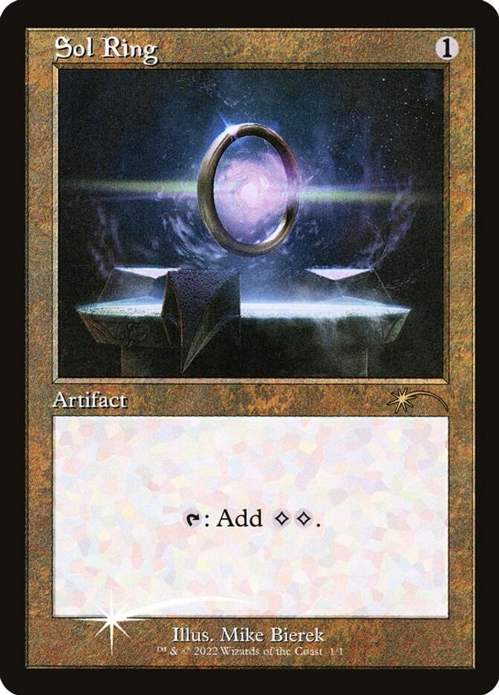 Sol Ring (Retro Frame) · 1 · PW24 · Foil