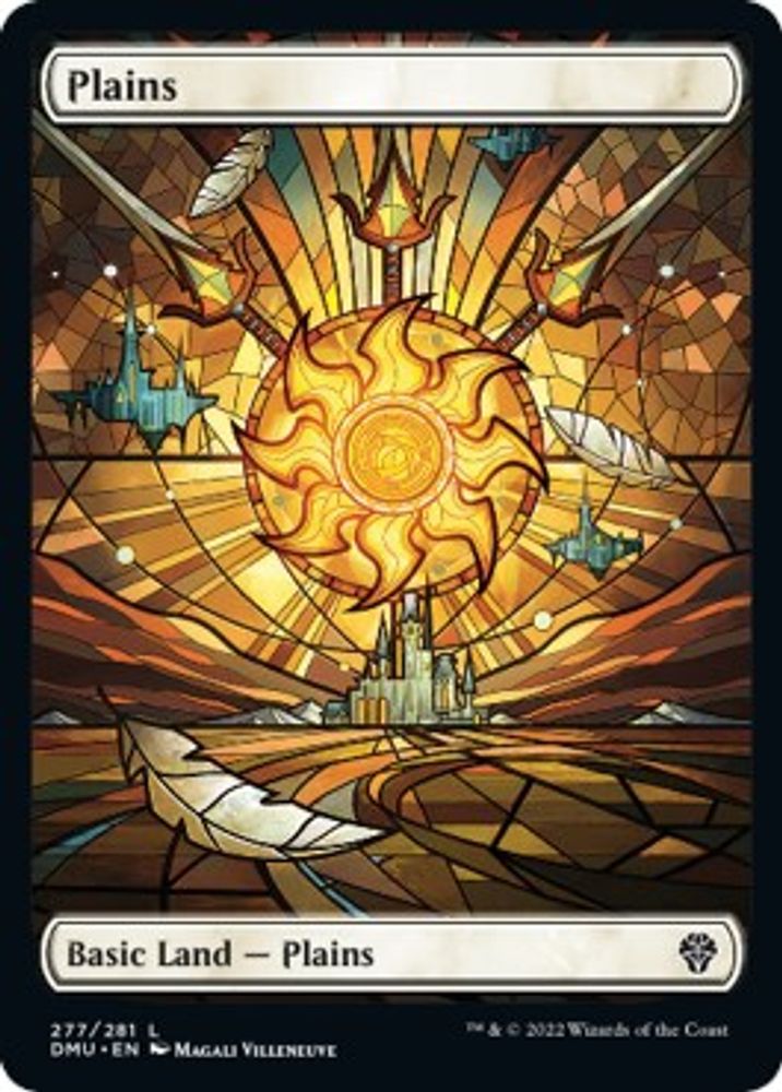 Plains (Showcase) · 277 · Dominaria United · Non-foil