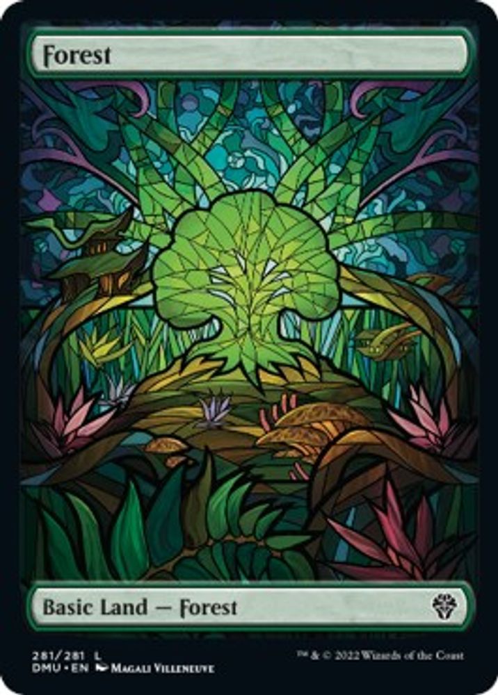Forest (Showcase) · 281 · Dominaria United · Non-foil