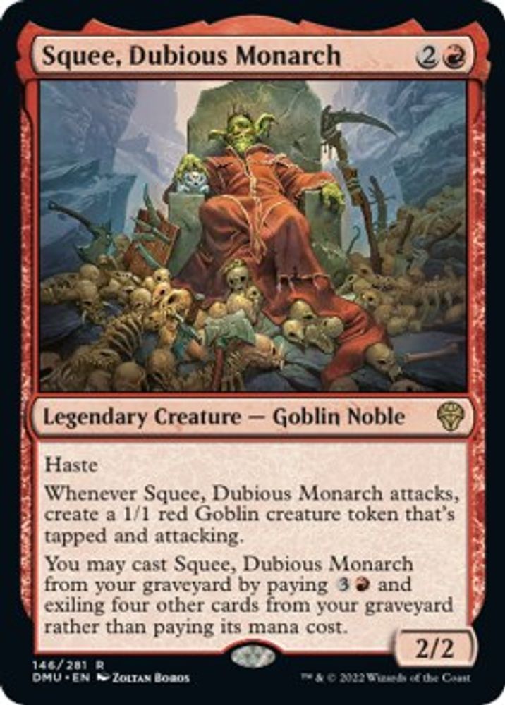 Squee, Dubious Monarch · 146 · Dominaria United · Non-foil
