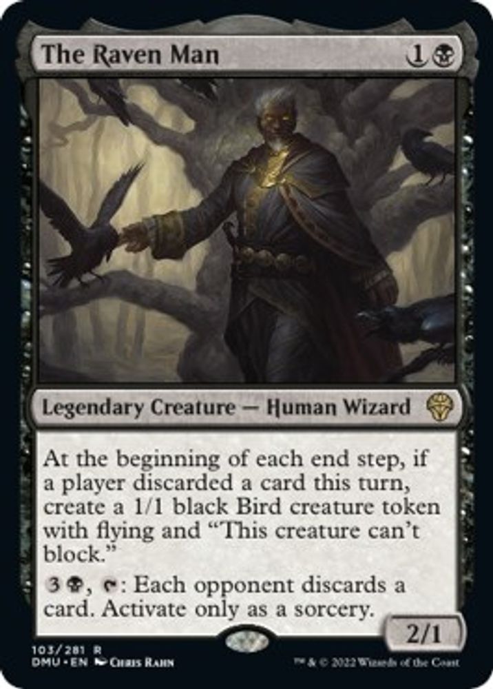 The Raven Man · 103 · Dominaria United · Non-foil