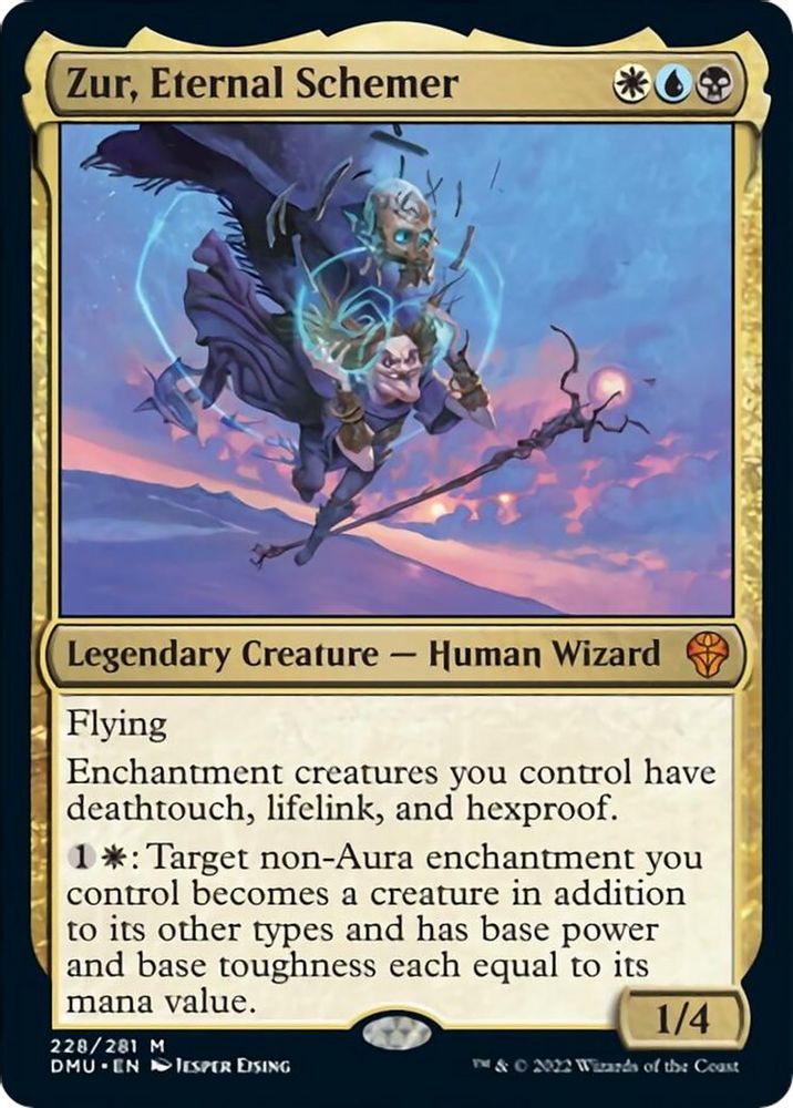 Zur, Eternal Schemer · 228 · Dominaria United · Non-foil