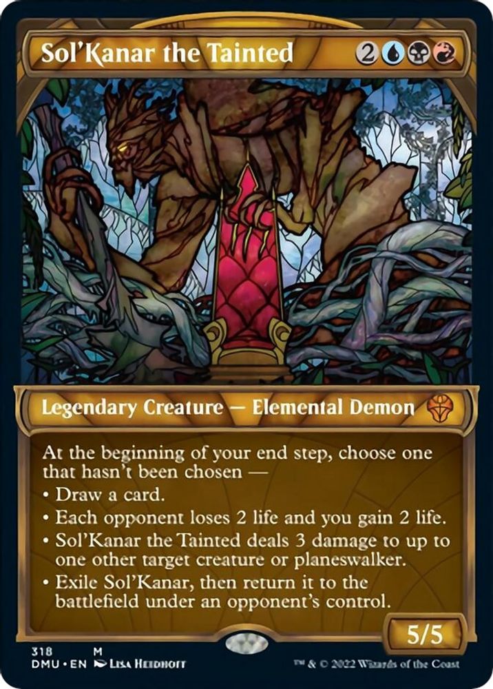 Sol'Kanar the Tainted (Showcase) · 318 · Dominaria United · Non-foil