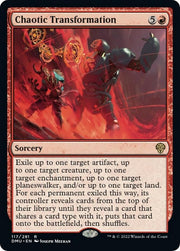Chaotic Transformation · 117 · Dominaria United · Non-foil