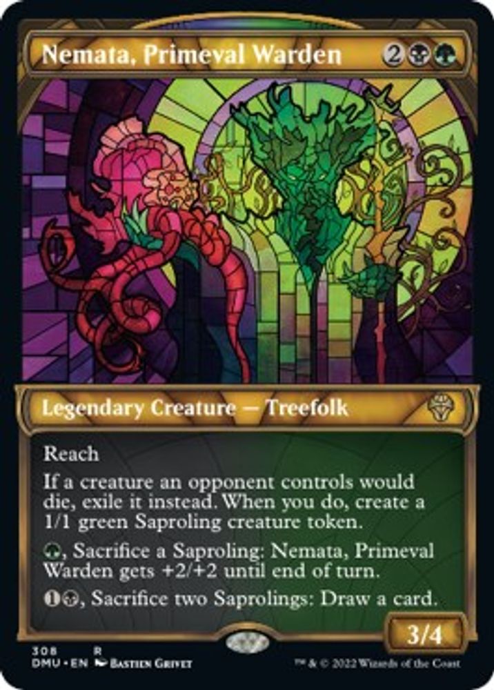 Nemata, Primeval Warden (Showcase) · 308 · Dominaria United · Non-foil