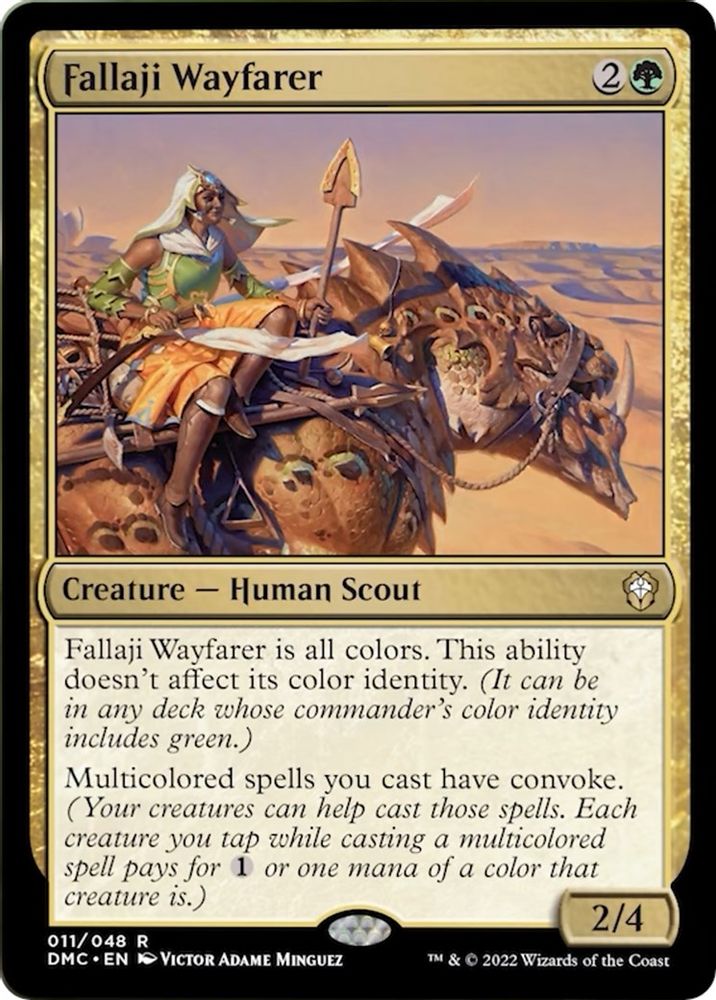 Fallaji Wayfarer · 11 · Commander: Dominaria United · Non-foil