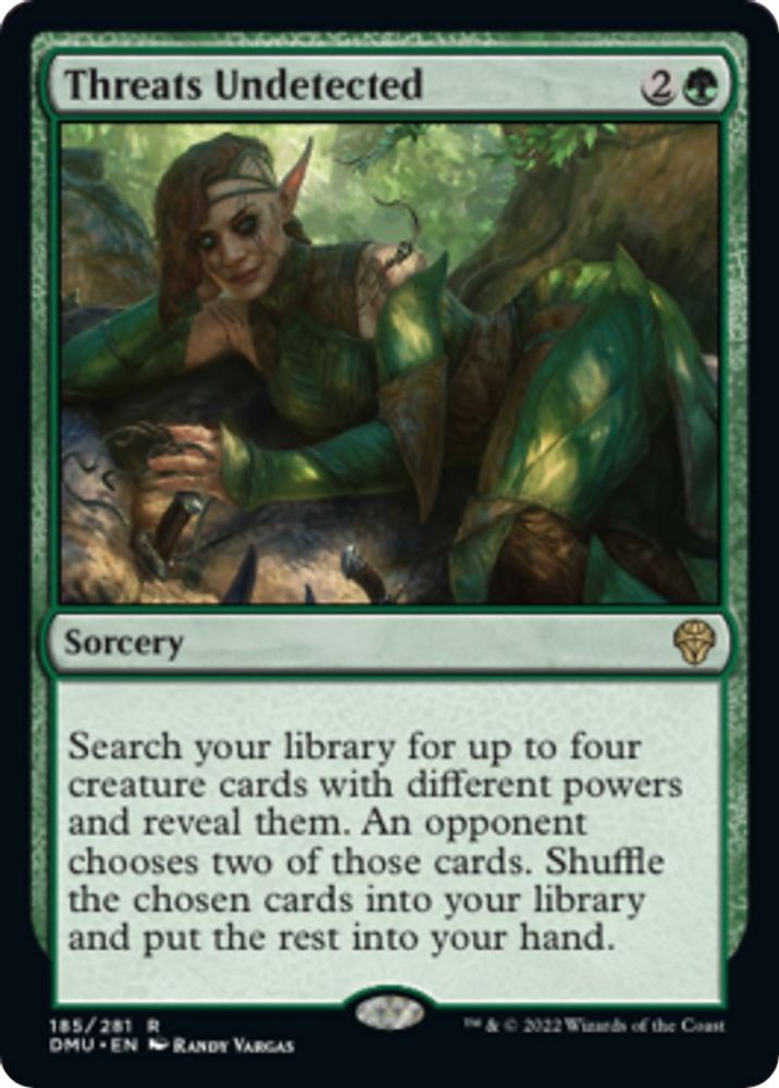 Threats Undetected · 185 · Dominaria United · Foil