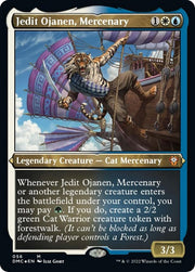 Jedit Ojanen, Mercenary · 56 · Commander: Dominaria United · Etched Foil