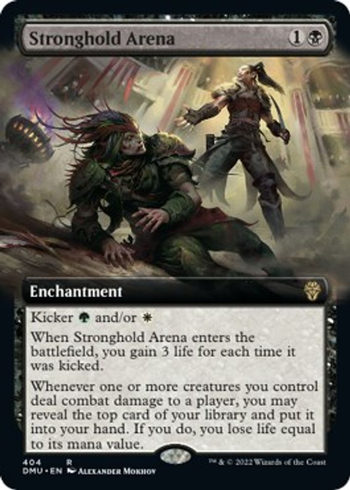 Stronghold Arena (Extended Art) · 404 · Dominaria United · Non-foil