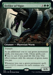 Defiler of Vigor (Extended Art) · 412 · Dominaria United · Foil