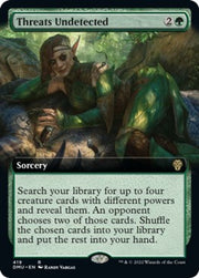 Threats Undetected (Extended Art) · 419 · Dominaria United · Foil