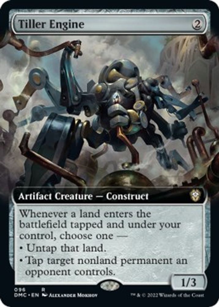 Tiller Engine (Extended Art) · 96 · Commander: Dominaria United · Non-foil