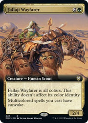 Fallaji Wayfarer (Extended Art) · 87 · Commander: Dominaria United · Non-foil