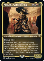 Xira, the Golden Sting · 70 · Commander: Dominaria United · Etched Foil