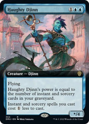 Haughty Djinn (Extended Art) · 394 · Dominaria United · Non-foil