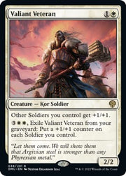 Valiant Veteran · 38 · Dominaria United · Foil