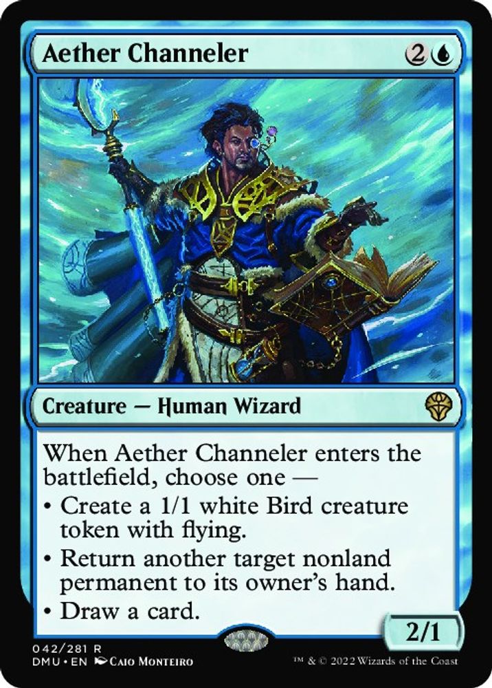 Aether Channeler · 42 · Dominaria United · Foil