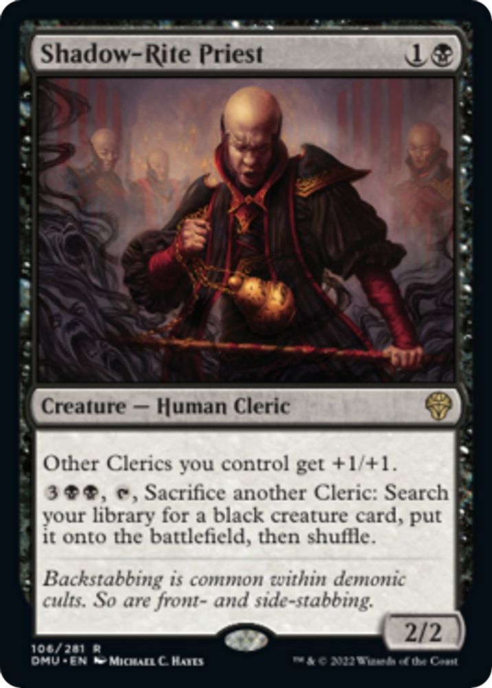 Shadow-Rite Priest · 106 · Dominaria United · Non-foil