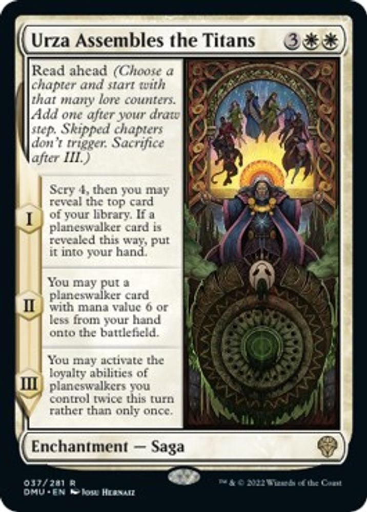 Urza Assembles the Titans · 37 · Dominaria United · Non-foil