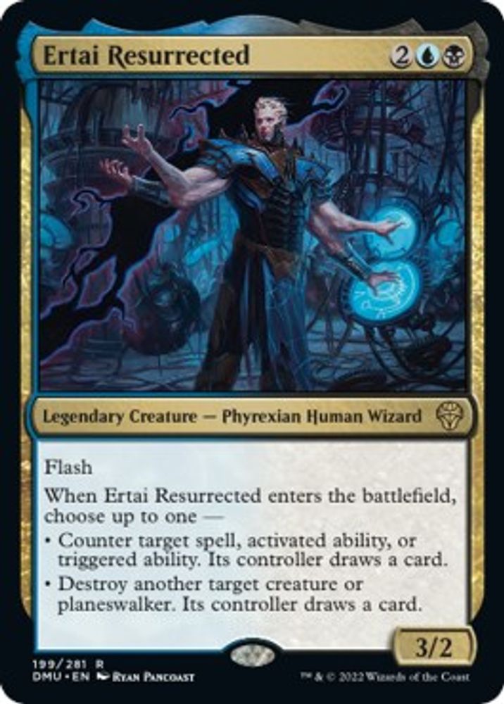 Ertai Resurrected · 199 · Dominaria United · Foil