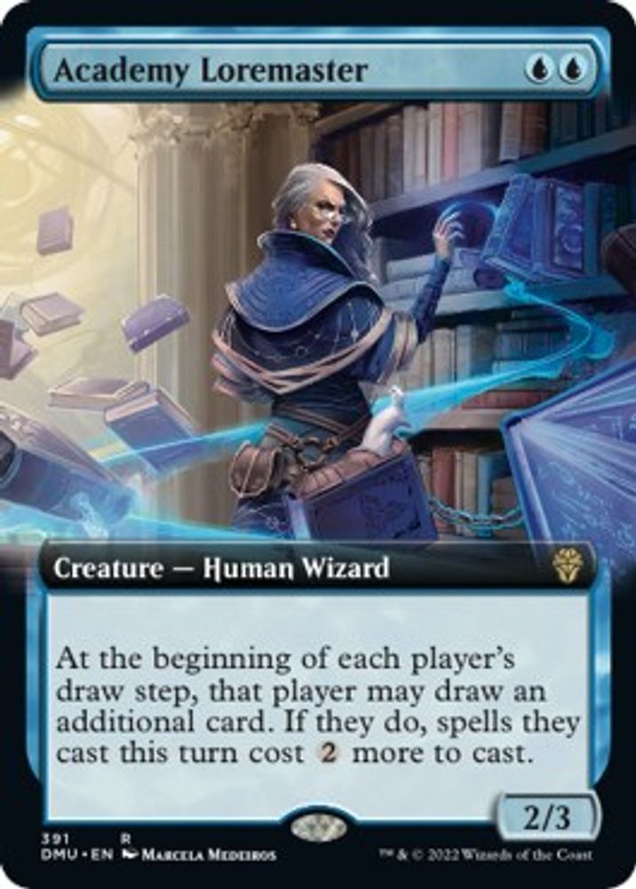 Academy Loremaster (Extended Art) · 391 · Dominaria United · Non-foil