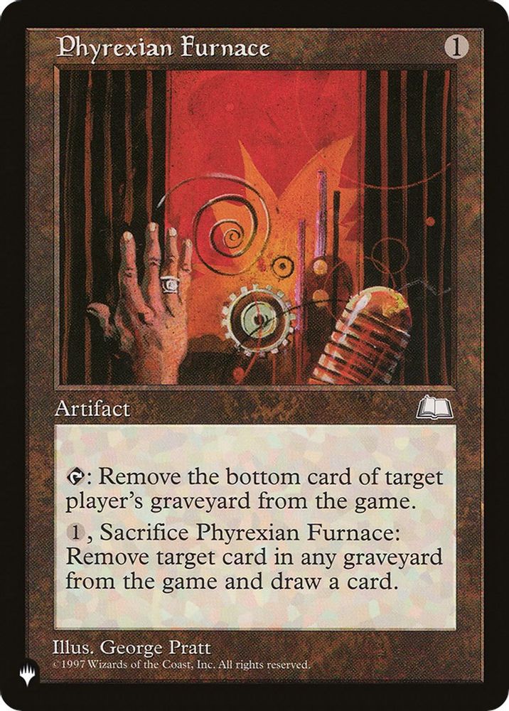 Phyrexian Furnace · PLST · Non-foil