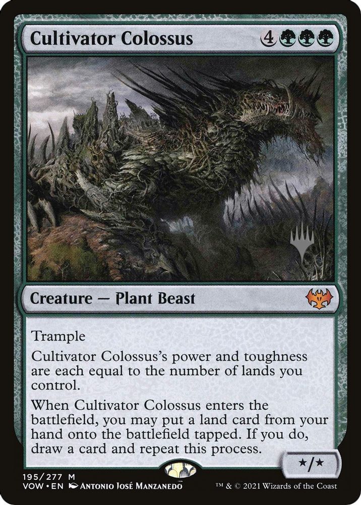 Cultivator Colossus · 195 · PVOW · Non-foil