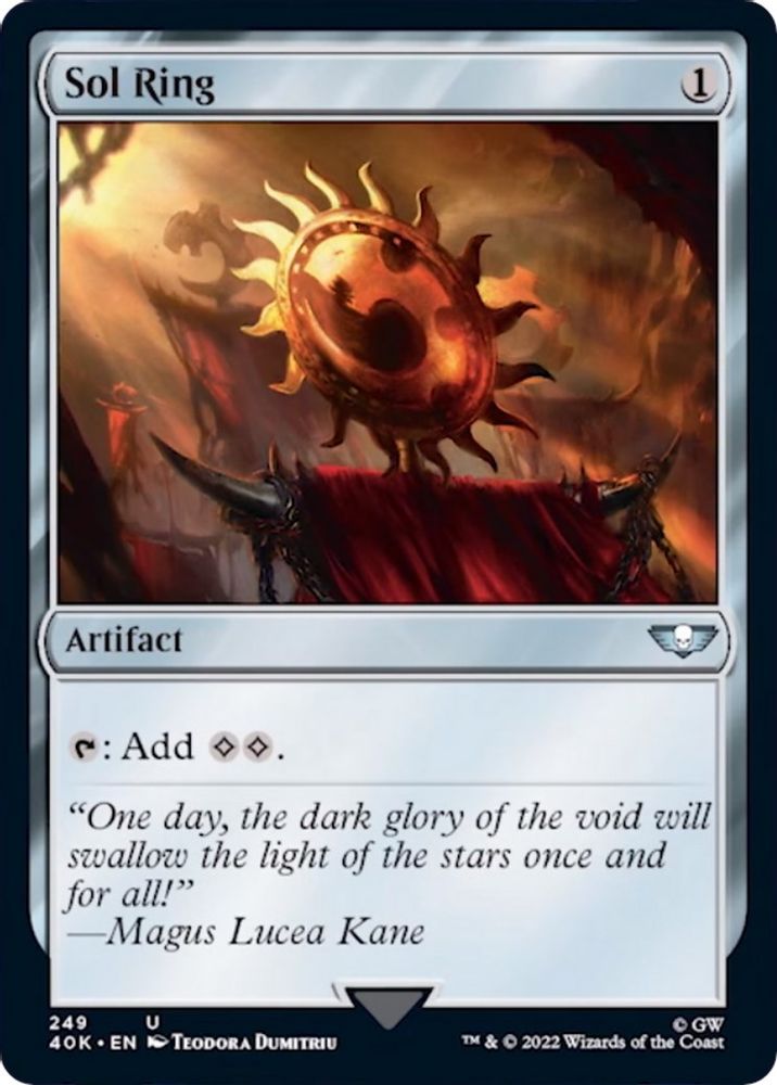 Sol Ring (249) · 249 · Universes Beyond: Warhammer 40,000 · Non-foil