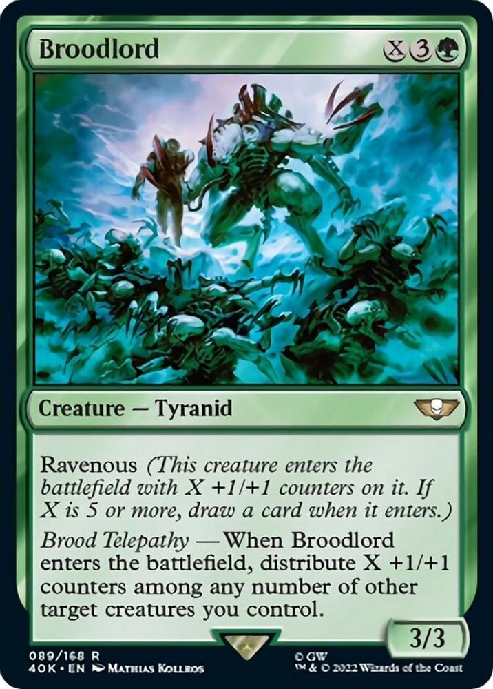 Broodlord · 89 · Universes Beyond: Warhammer 40,000 · Non-foil