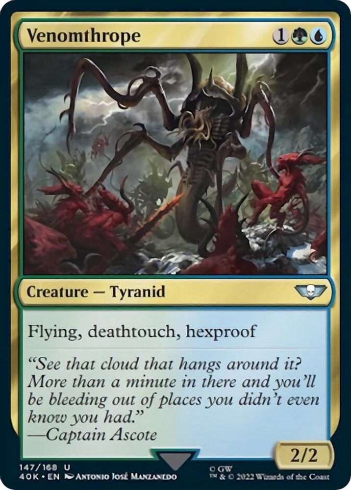 Venomthrope · 147 · Universes Beyond: Warhammer 40,000 · Non-foil