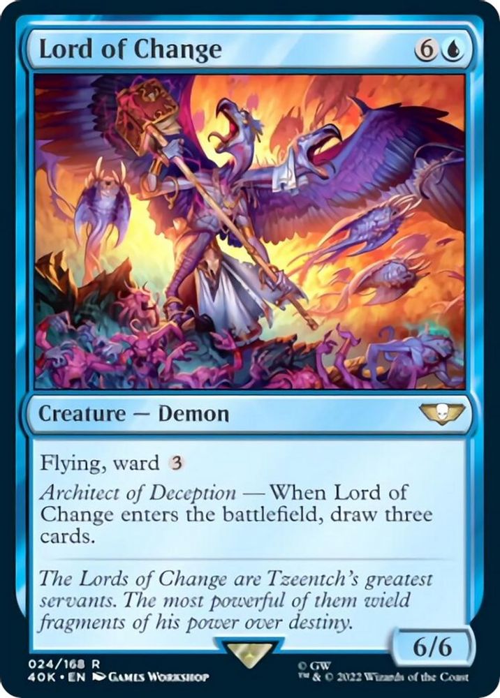 Lord of Change · 24 · Universes Beyond: Warhammer 40,000 · Non-foil