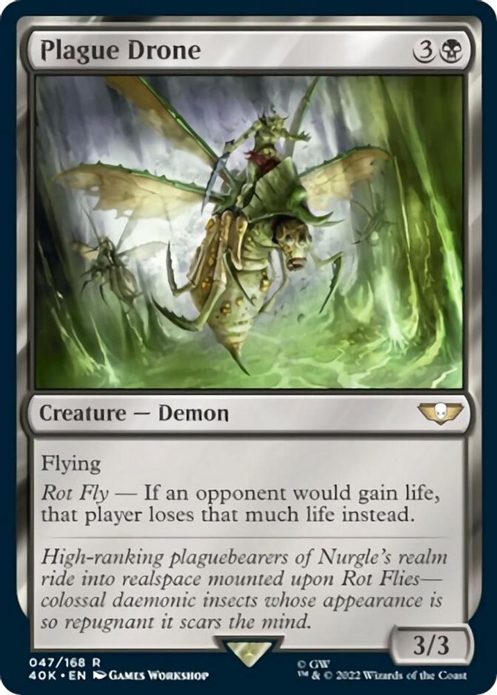 Plague Drone · 47 · Universes Beyond: Warhammer 40,000 · Non-foil