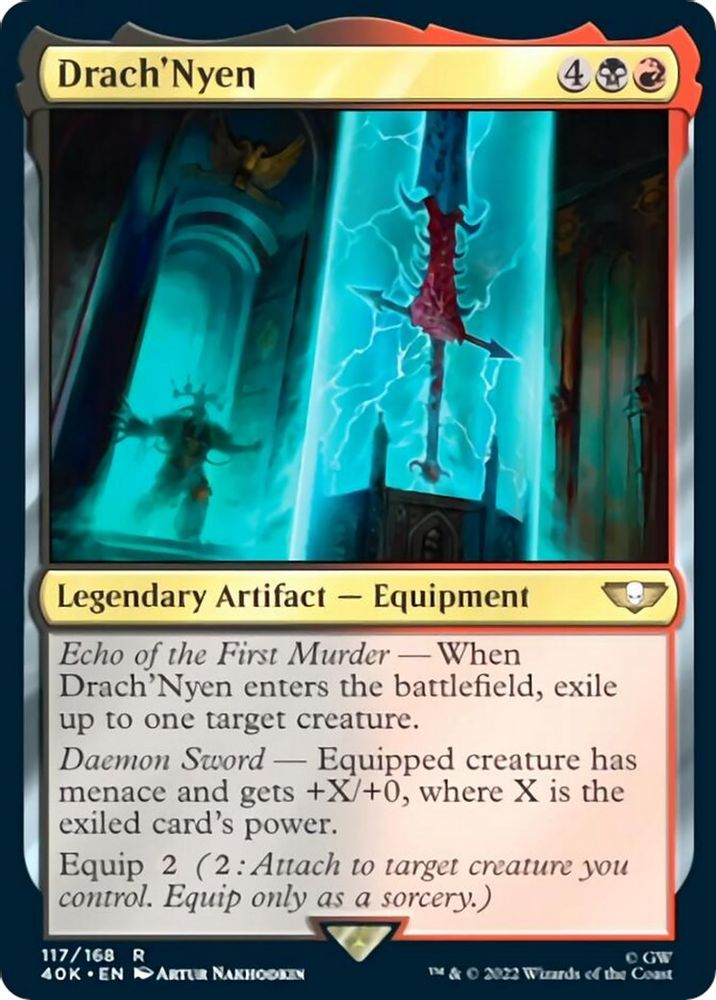 Drach'Nyen · 117 · Universes Beyond: Warhammer 40,000 · Non-foil