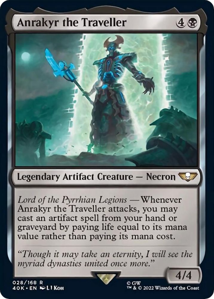 Anrakyr the Traveller · 28 · Universes Beyond: Warhammer 40,000 · Non-foil