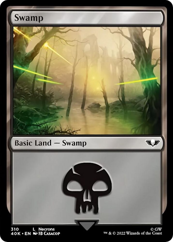 Swamp (310) · 310 · Universes Beyond: Warhammer 40,000 · Non-foil