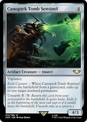 Canoptek Tomb Sentinel · 152 · Universes Beyond: Warhammer 40,000 · Non-foil