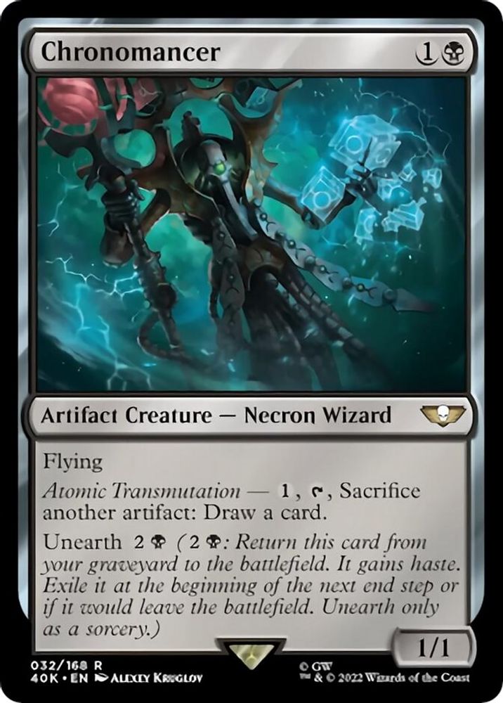Chronomancer · 32 · Universes Beyond: Warhammer 40,000 · Non-foil