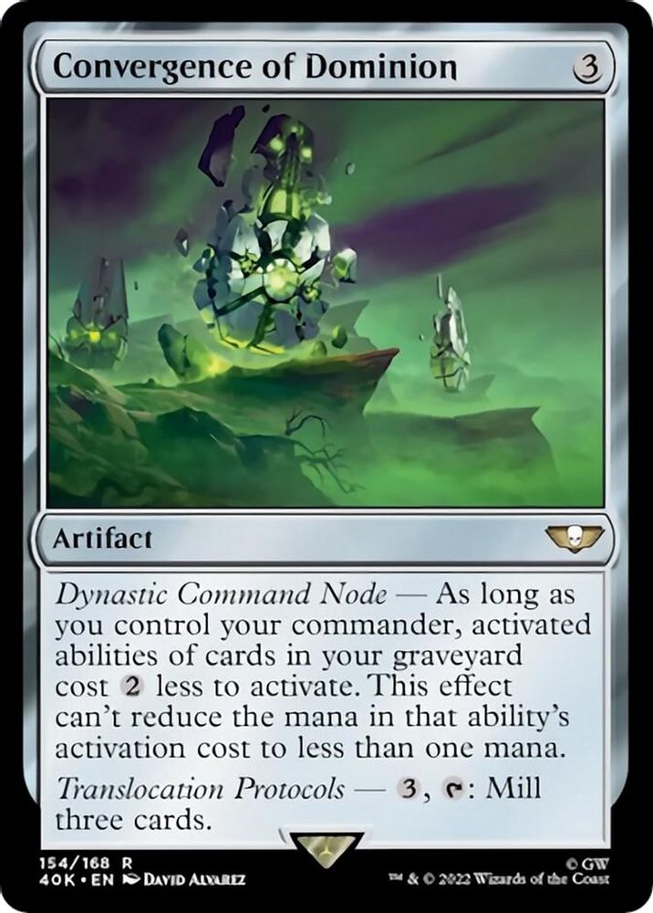 Convergence of Dominion · 154 · Universes Beyond: Warhammer 40,000 · Non-foil